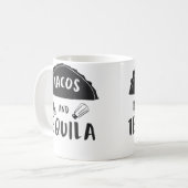 Tacos And Tequila Fiesta Celebration Koffiemok (Voorkant links)