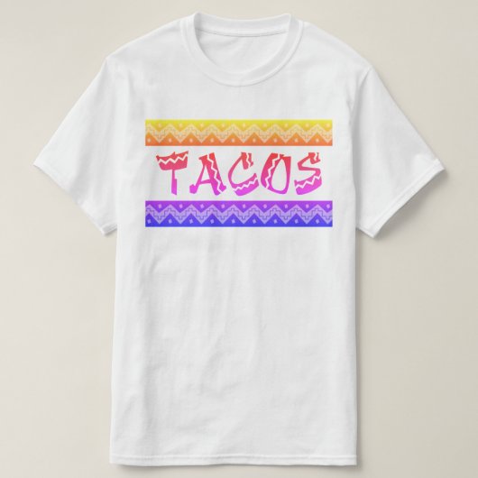 tacos arriba t-shirt (Design voorkant)