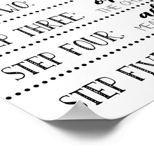 Tacos-balkteken lopen, maak je eigen Taco Poster (Hoek)