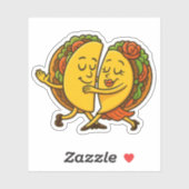 Taco's dansen sticker (Vel)