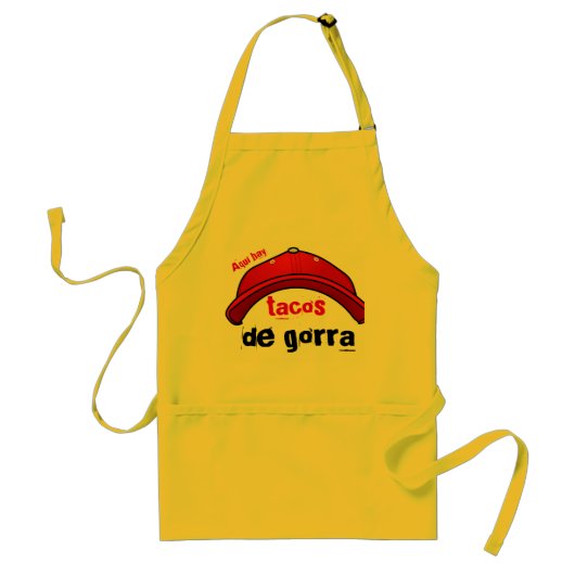tacos de chapeau tablier (Devant)