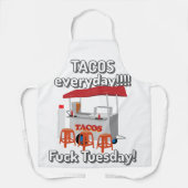 Taco's elke dag schort (Voorkant)