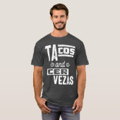 Tacos en Cervezas T-shirt (Voorkant volledig)
