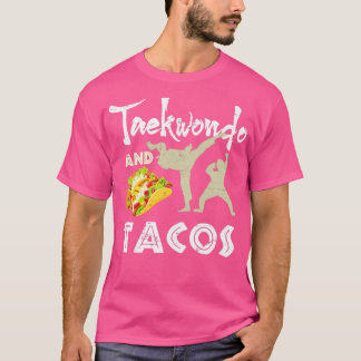 Tacos en Taekwondo T-shirt
