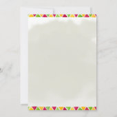 Tacos en Tequila 50e Mexicaanse verjaardag Kaart (Achterkant)