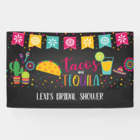 Tacos en Tequila Banner - Blk