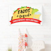 Tacos en Tequila Birthday Party Spandoek (Insitu)