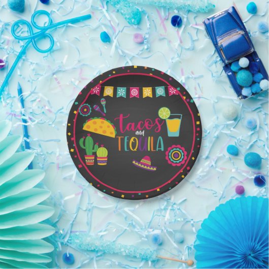 Tacos en Tequila Bord - Blk (Feest)