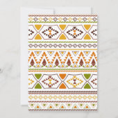 Taco's en tequila feest bruidsuitnodiging kaart (Achterkant)