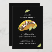 Tacos en Tequila Kaart (Voorkant / Achterkant)