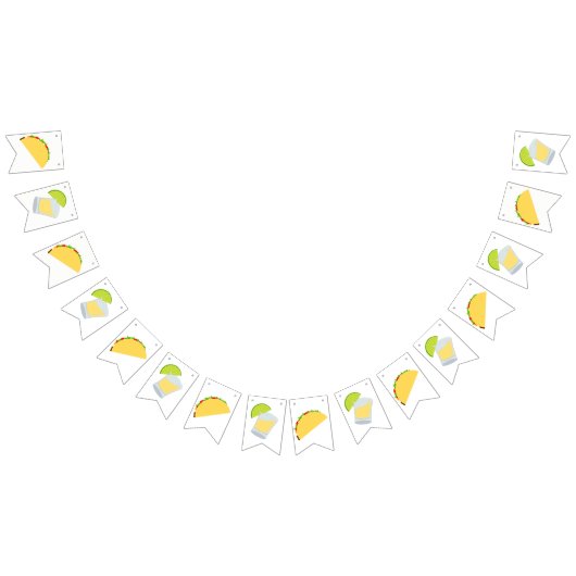 Tacos en Tequila Party Vlaggetjes (Alle)