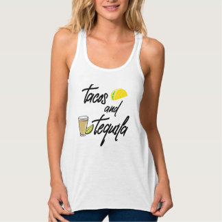 Tacos en Tequila Womens Graphic Tanktop