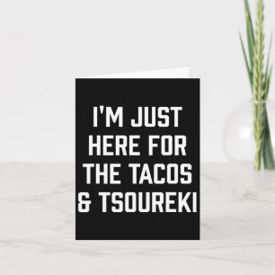 Tacos en Tsoureki Grappige Cinco De Mayo Orthodoxe Kaart