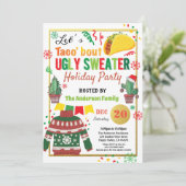 taco's feestfeest in de zweter kaart (Staand voorkant)