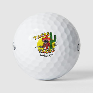 Tacos Golf bal set