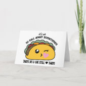 Tacos Herfst Apart Meme Kaart (Voorkant)