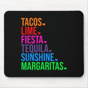 Tacos Limoen Fiesta Tequila Cinco De Mayo Cadeau Muismat