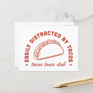 Tacos lovers club briefkaart