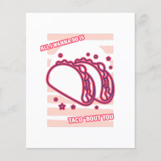 Taco's Mexicaans eten grap Flyer