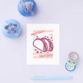 Tacos Mexicaanse pun Flyer (Enkel)