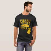 Tacos N Tequila T-shirt (Voorkant volledig)