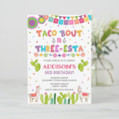 Taco's over een uitnodiging van drie Esten op zate (Staand voorkant)