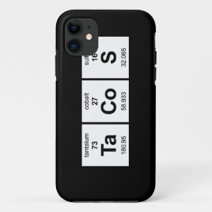 TaCoS Periodiek Systeem iPhone 11 Hoesje