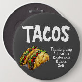TACOS Prayer Button (Voorkant /achterkant)