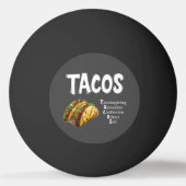 TACOS Prayer Ping Pong Ball (Achterkant)