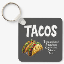 TACOS Prayer Sleutelhanger