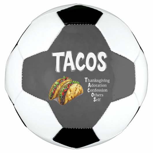 TACOS Prayer Voetbal (Voorkant)