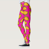 tacos roses leggings (Gauche)