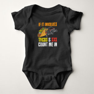 Tacos & SxS Four Wheeler Quad Off-Roading UTV ATV Romper