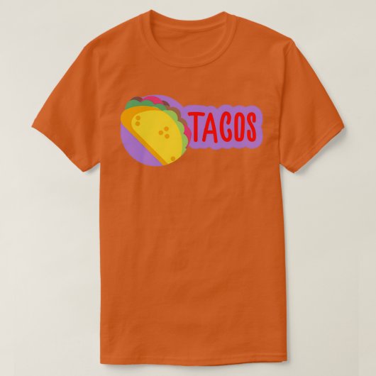 tacos t-shirt (Design voorkant)