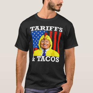 Taco's & Tarieven Patriottische Trump Humor over T-shirt