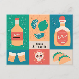 Tacos & Tequila Briefkaart