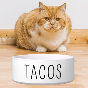 Tacos Tequila Grappige Hond Kat Pet Lover Cadeaus Voerbakje
