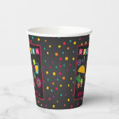 Tacos & Tequila Paper Cup - Blk Papieren Bekers (Links)