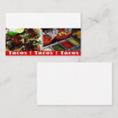 Tacos Visitekaartje (Voorkant / Achterkant)