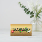 Taco's Visitekaartje (Staand voorkant)