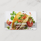 Tacos-Visitekaartje Visitekaartje (Voorkant)