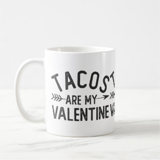 Taco's zijn mijn Valentijnspijl Schattig Grappige Koffiemok