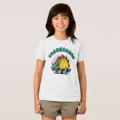 Tacosaurus Funny Dinosaur Tri-Blend Shirt