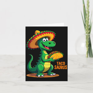 Tacosaurus Mexicaanse dino trex cinco de mayo peut Kaart