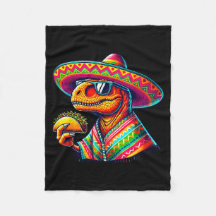 Tacosaurus taco dinosaurus cinco de mayo Mexicaans Fleece Deken
