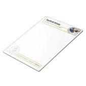 Tactical Civics™ bloc-notes 5,5" x 6" - 40 pages (Incliné)