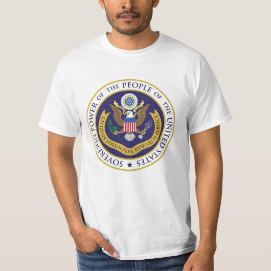 Tactical Civics™ CVRS Seal T-shirt (Voorkant)