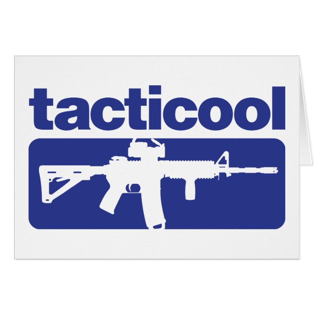 Tacticool - blauw (Voorkant Horizontaal)