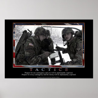 Tactiek Poster