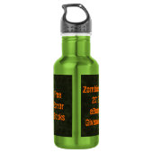 Tactiek Zombie-respons Waterfles (Achterkant)